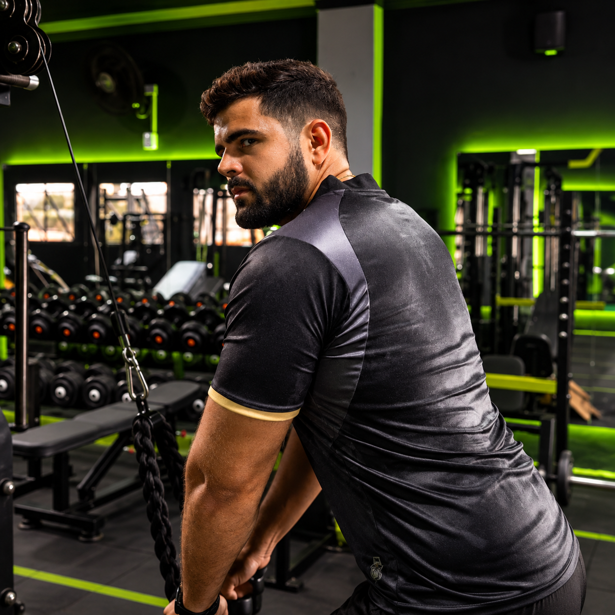 Treino de musculação